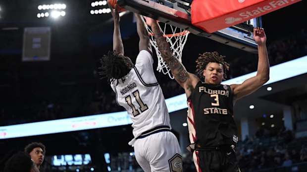 Georgia Tech Forward Baye Ndongo vs Florida State
